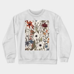 Wildflowers - Botanical Bliss 04 Crewneck Sweatshirt